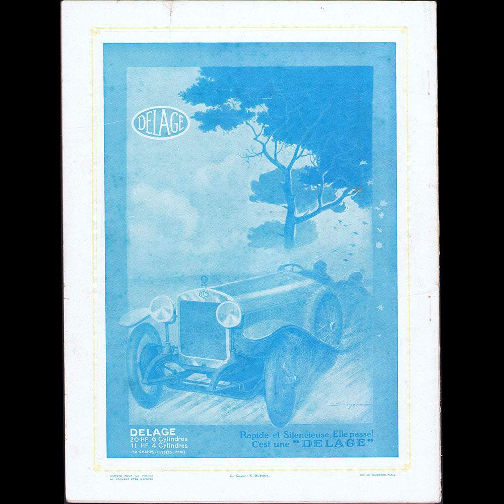 Fémina, février 1924, couverture d'André Edouard Marty