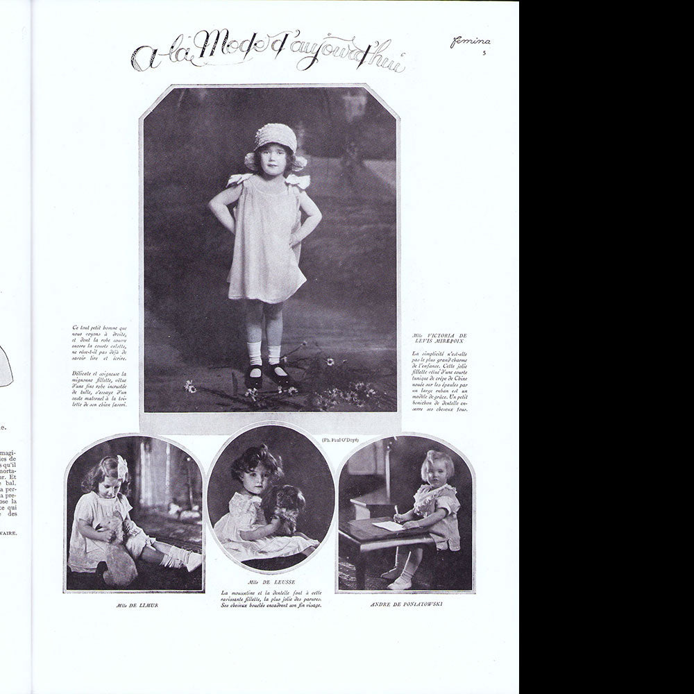 Fémina, février 1924, couverture d'André Edouard Marty