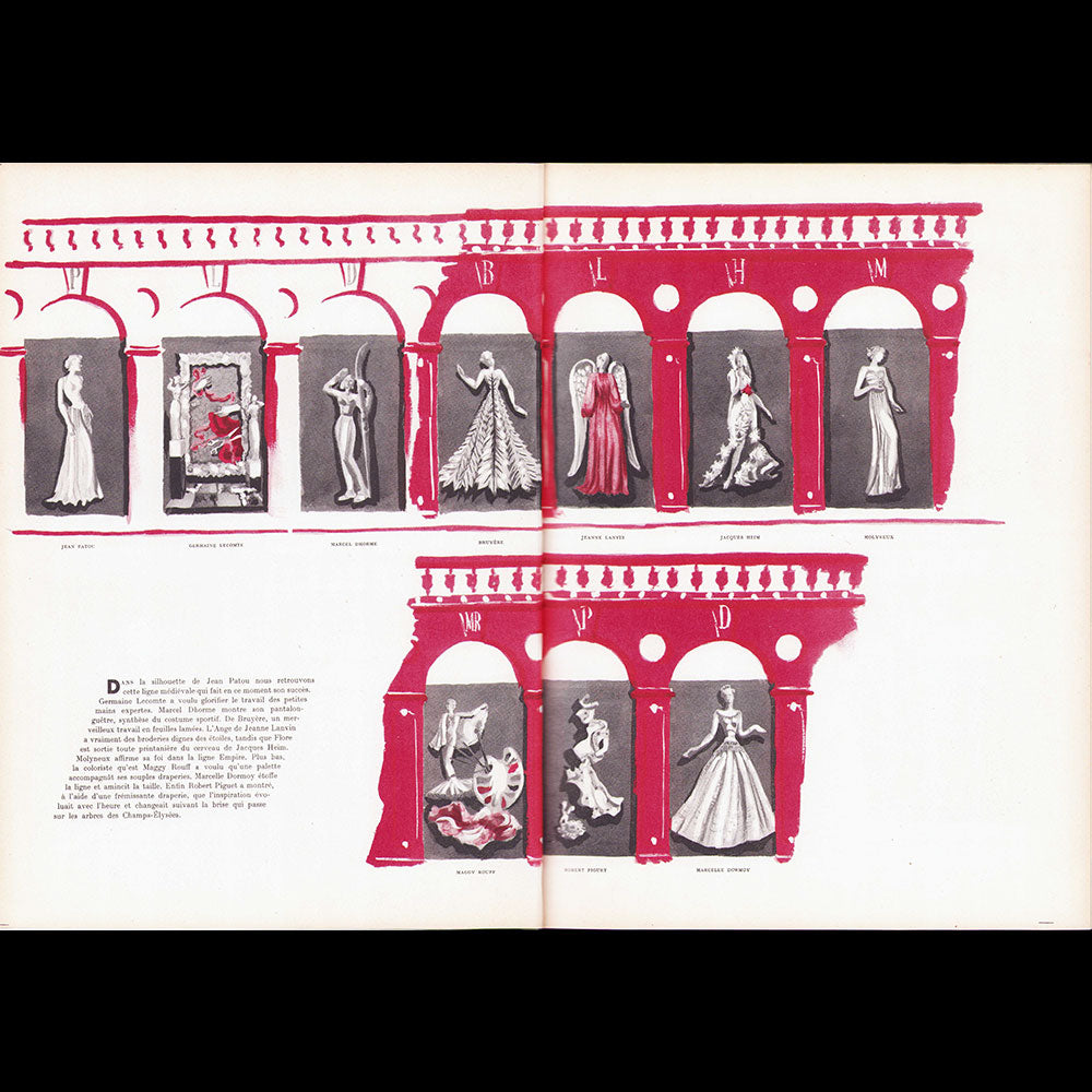 Fémina (juin 1939), couverture de Pierre Mourgue