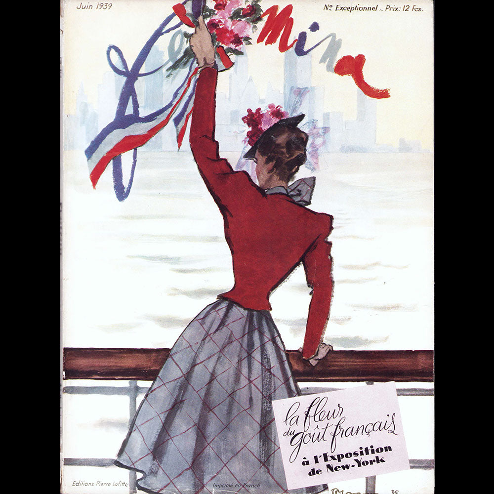 Fémina (juin 1939), couverture de Pierre Mourgue