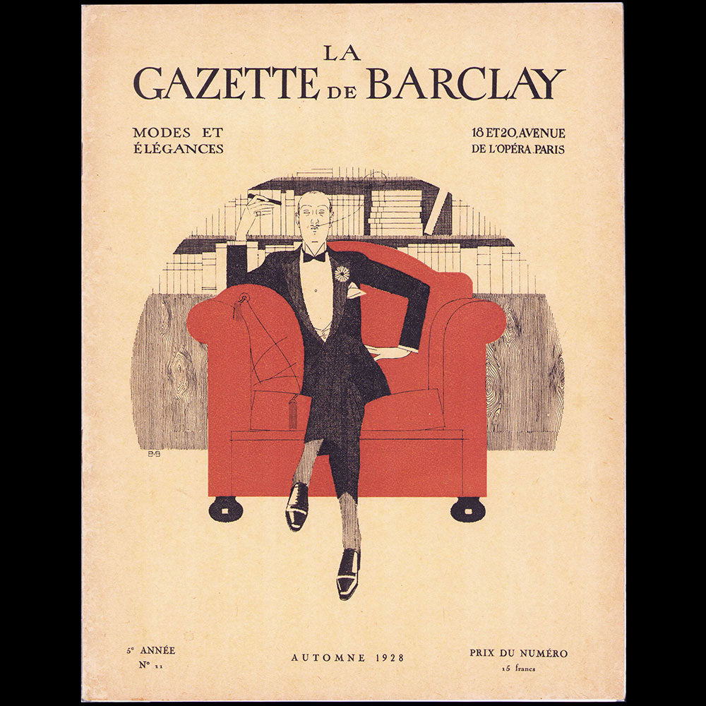 Gazette de Barclay, modes et élégances, Réunion de 9 numéros (1924-1930)