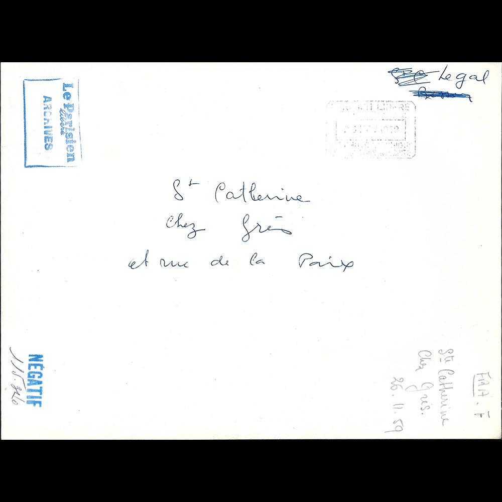 Grès - Madame Grès entourée de ses catherinettes (1959)