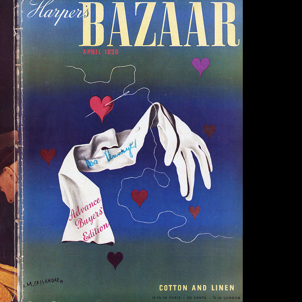 Harper's Bazaar, Buyers Advance Edition, March, April, May 1939