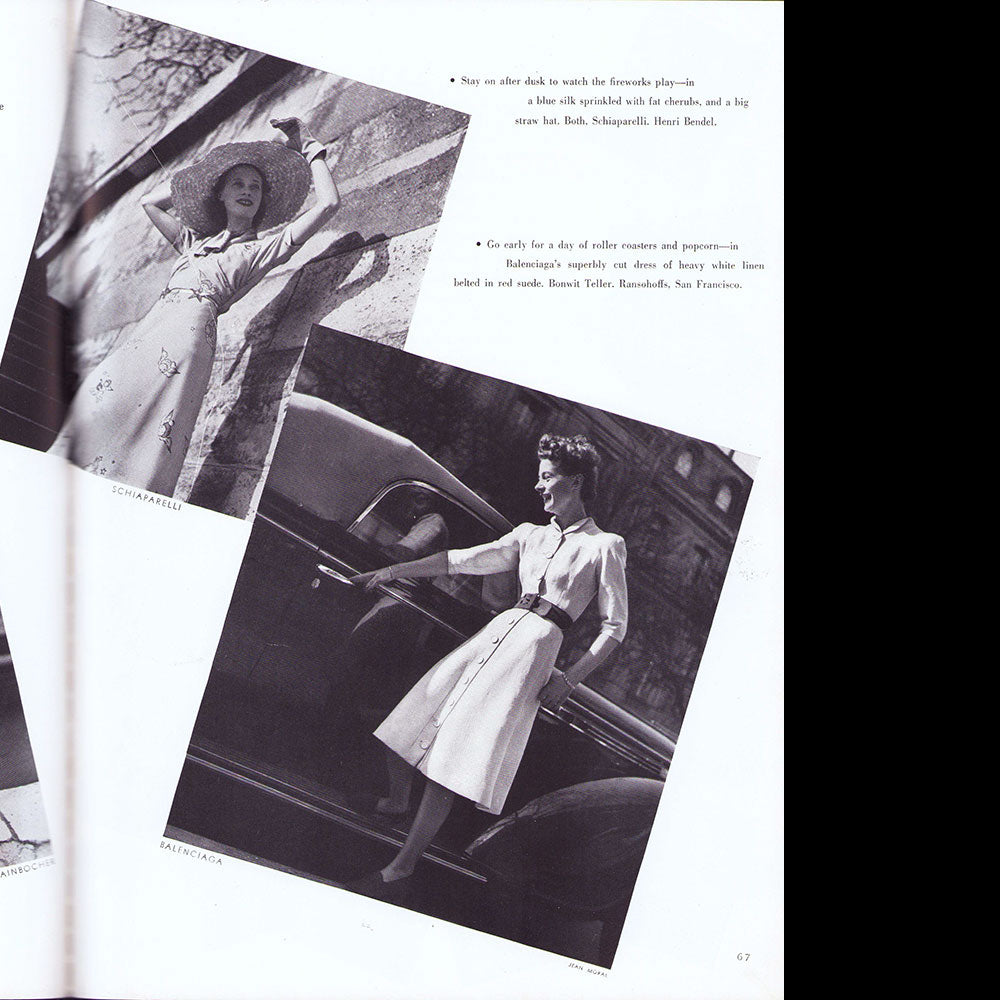 Harper's Bazaar, Buyers Advance Edition, March, April, May 1939