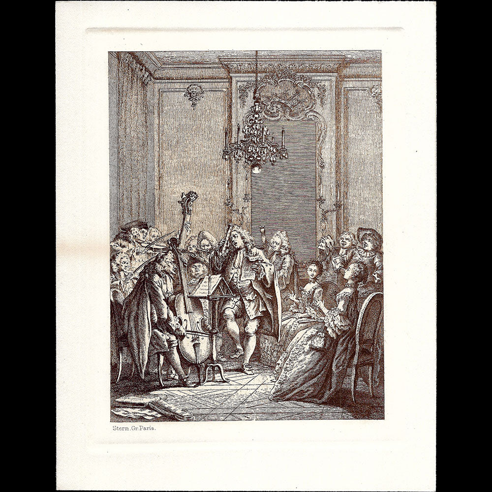 Joseph Horne Company - Invitation annonçant la sélection de modèles de Paris (circa 1910)