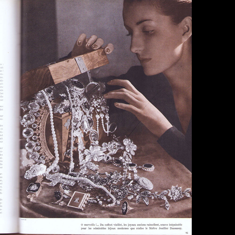 L'Officiel de la Couture et de la Mode - Réunion des 6 numéros de l'année 1945