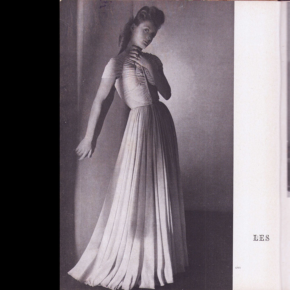 L'Officiel de la Couture et de la Mode - Réunion des 6 numéros de l'année 1945