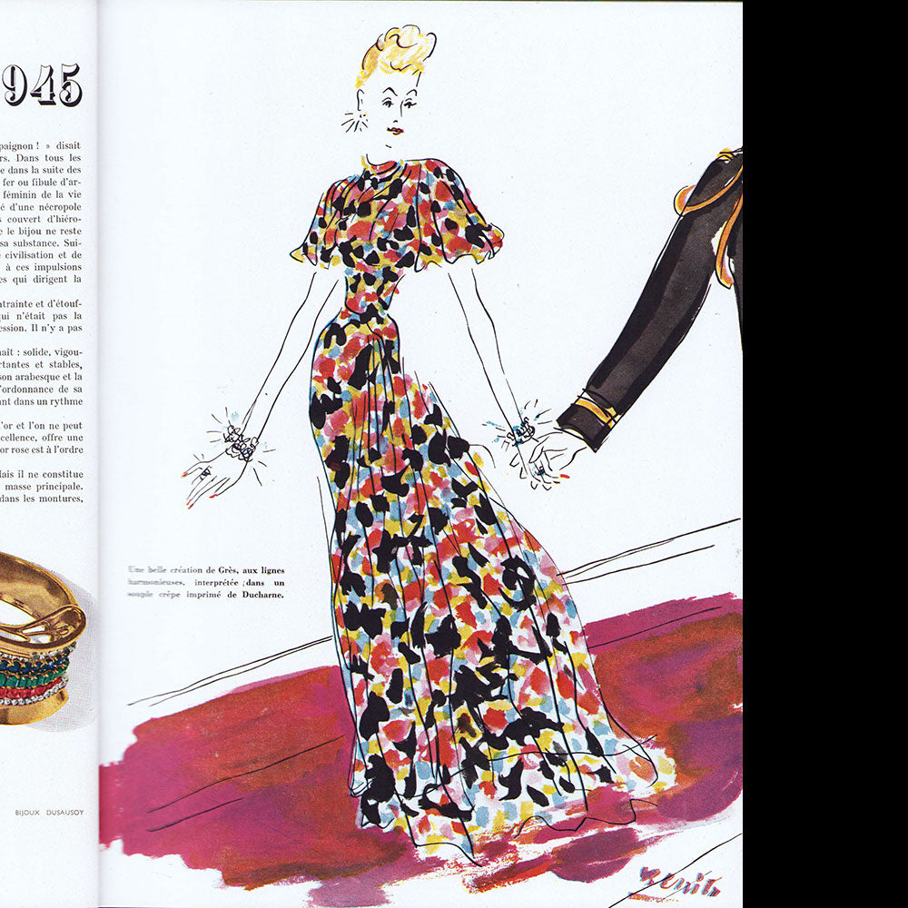 L'Officiel de la mode et de la couture de Paris - mars-avril 1945