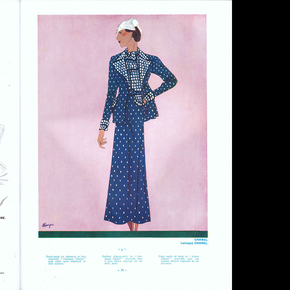 L'Officiel de la mode et de la couture de Paris - octobre 1933