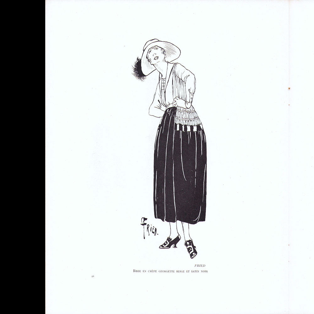 La Rose de France (juin 1917), couverture de Kees Van Dongen