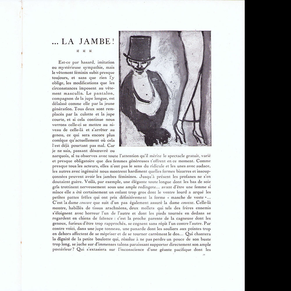 La Rose de France (mai 1917), couverture de Kees Van Dongen