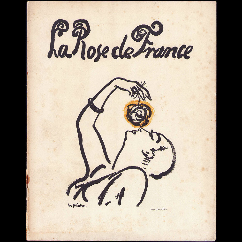 La Rose de France (mars 1917), couverture de Kees Van Dongen