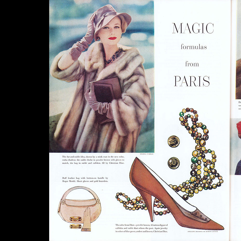 Ladies Home Journal (September 1957), Paris Fahsions