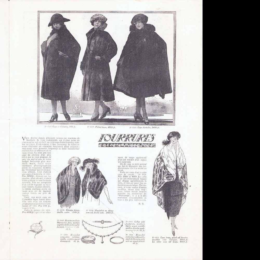 Au Printemps - Les Conseils d´une Elégante illustrés par les meilleurs artistes (1920)