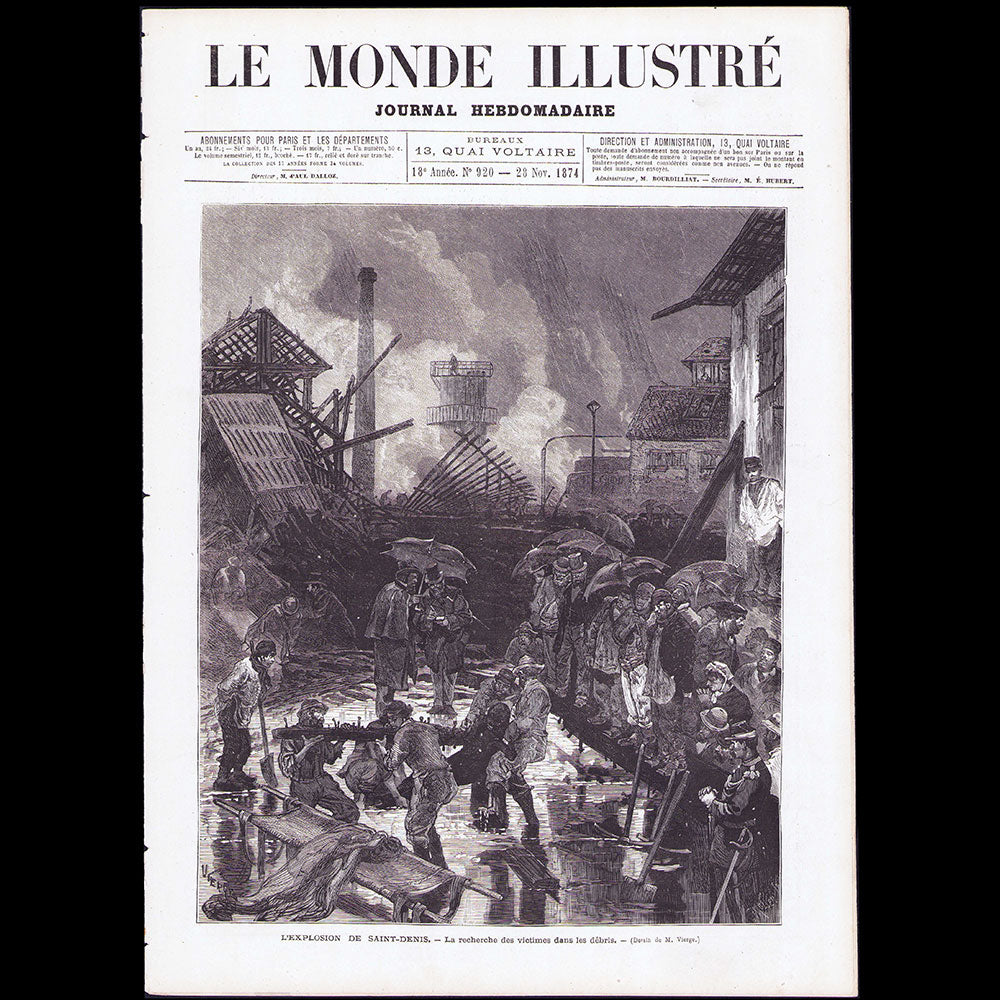 Le Monde Illustré - Union Centrale des Beaux Arts, Musée Historique du Costume (28 novembre 1874)
