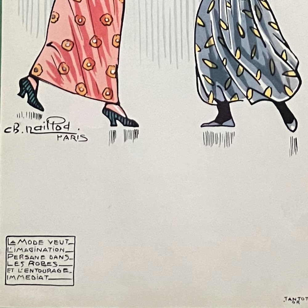 Charles Naillod - La Mode veut l'Imagination Persane dans les Robes et l'Entourage immédiat (1910s)