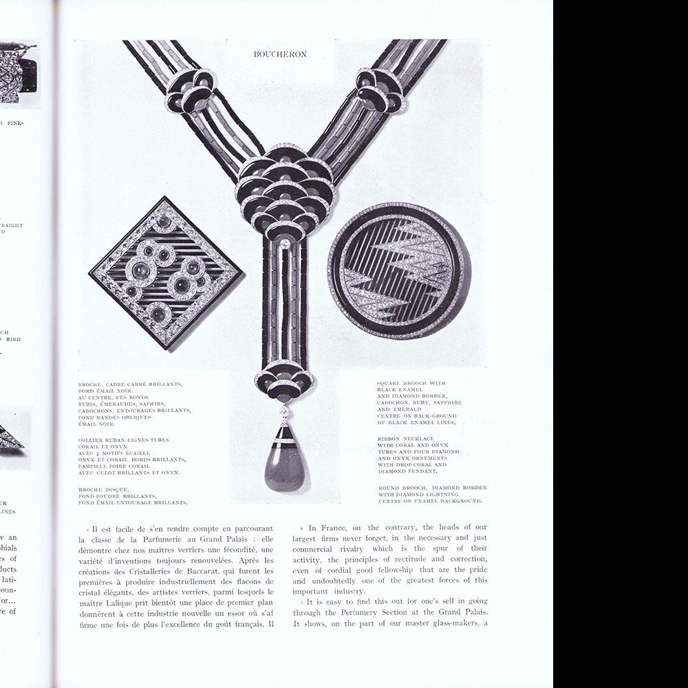 La Renaissance de l'Art Français et des Industries du Luxe (janvier 1926) - Luxe, Parure et Décoration à l'Exposition des Arts Décoratifs Modernes