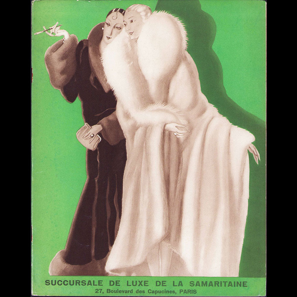 Succursale de luxe de la Samaritaine - Catalogue de fourrures (1935)