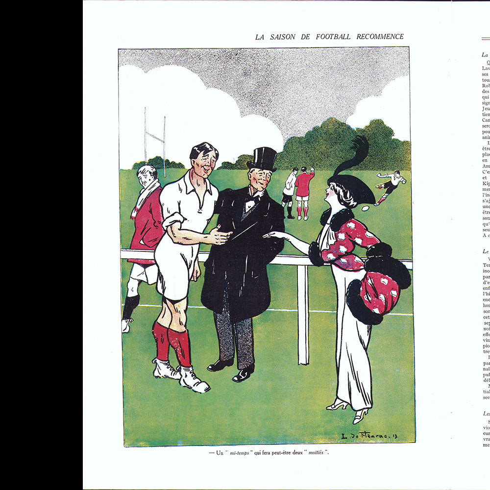 Tout-Paris, magazine illustré mondain, n°1 (10 octobre 1913)