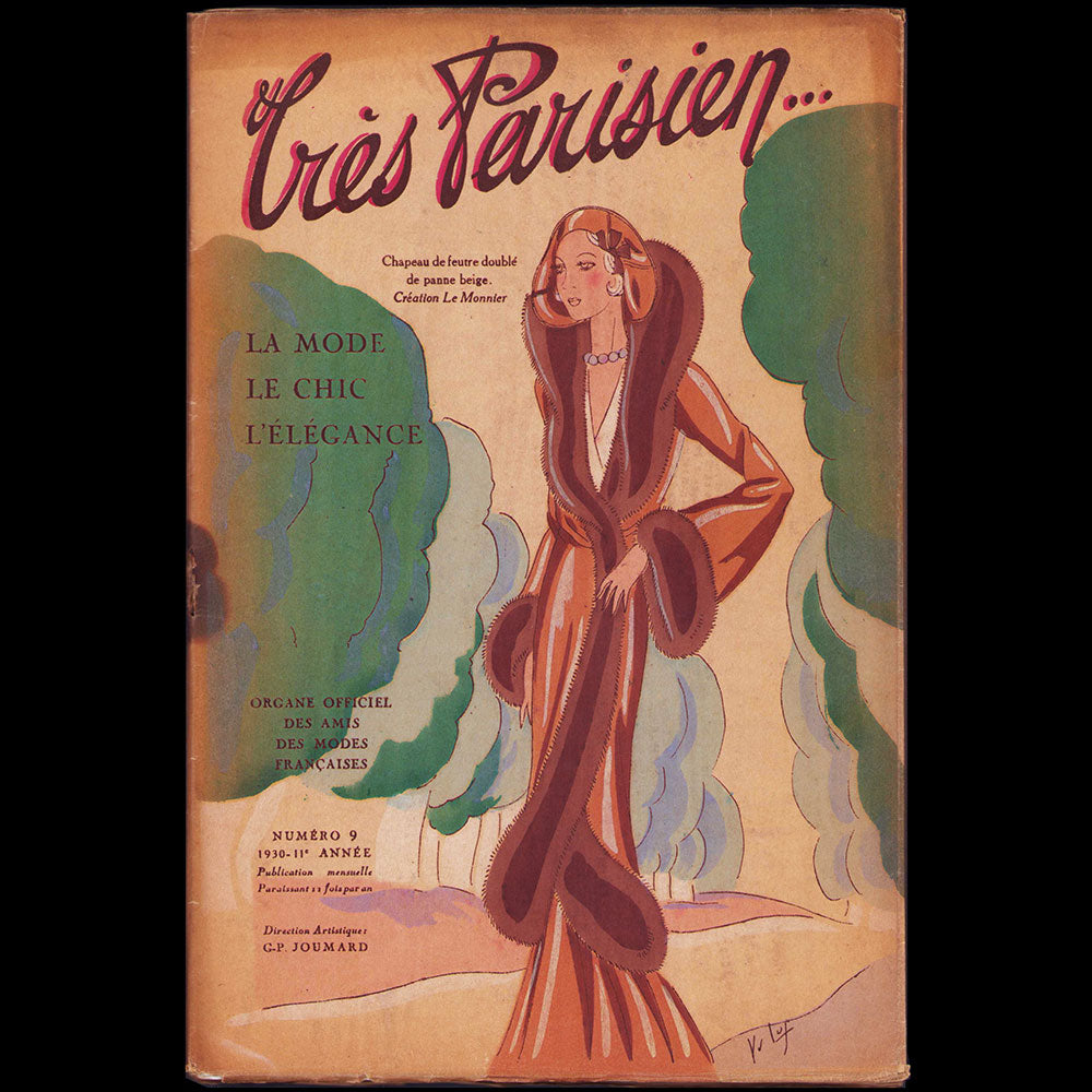 Très Parisien - Réunion de 10 des 11 numéros de l'année 1930