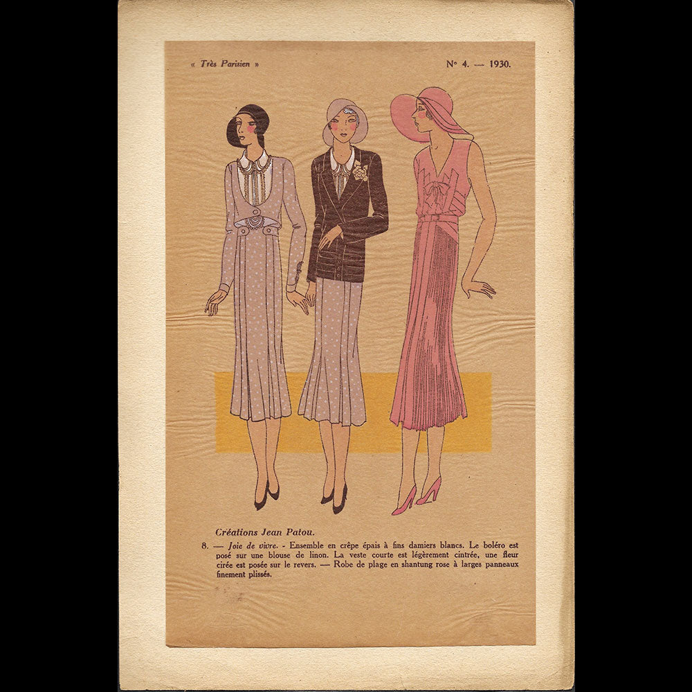 Très Parisien - n°4, avril 1930