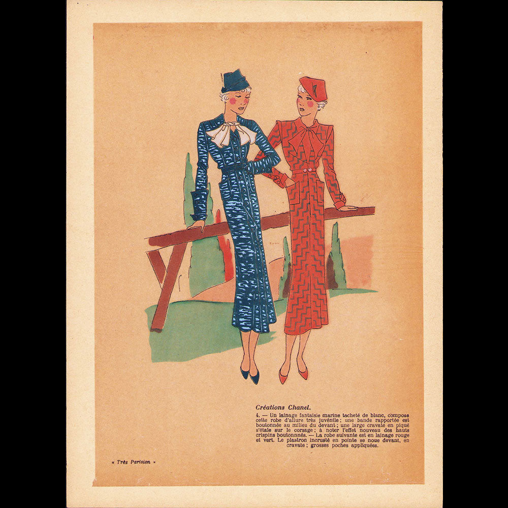 Très Parisien - Réunion de 10 des 11 numéros de l'année 1930