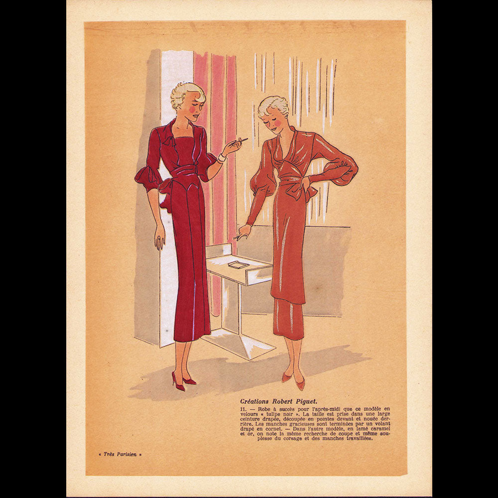 Très Parisien - Réunion de 10 des 11 numéros de l'année 1930