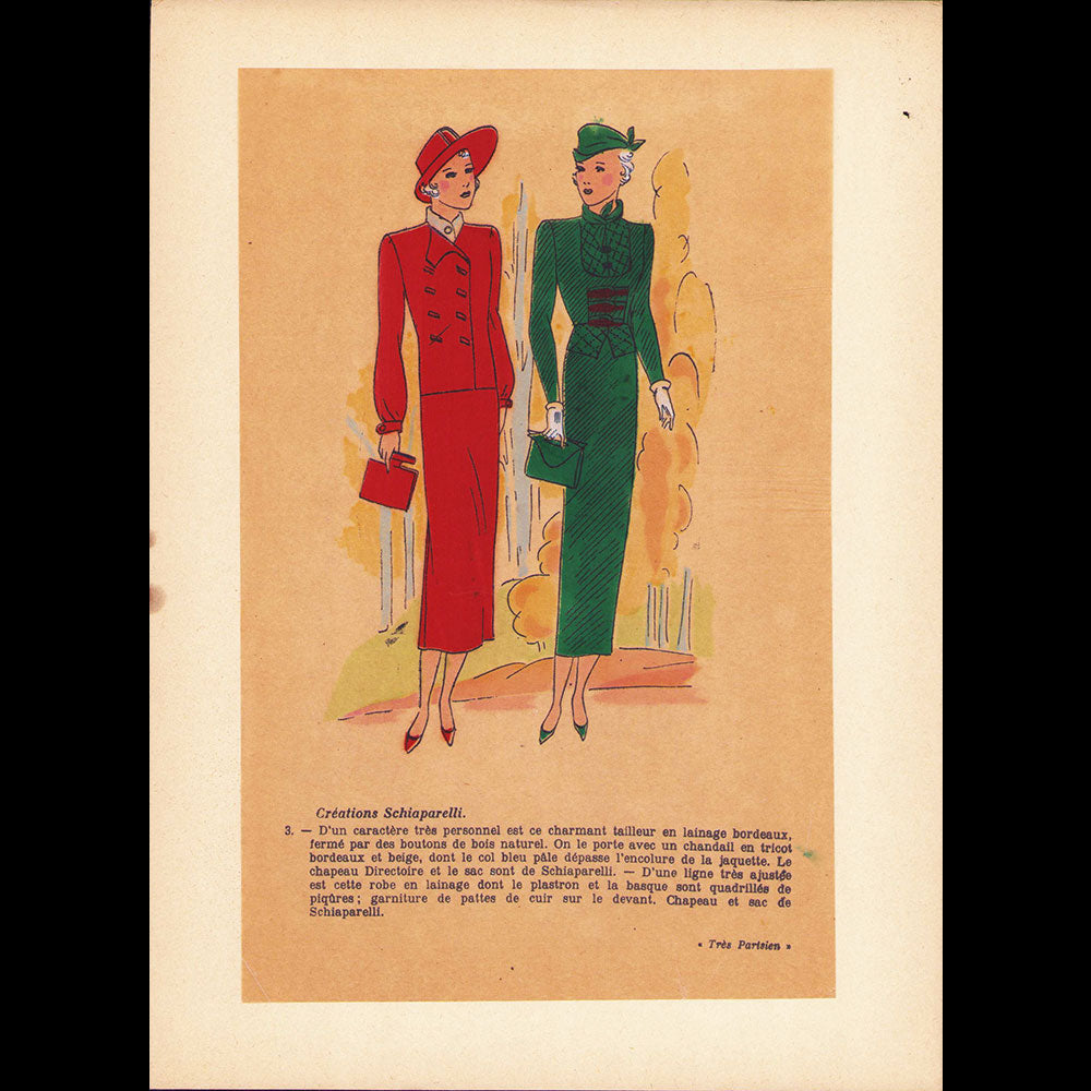 Très Parisien - Réunion de 10 des 11 numéros de l'année 1930