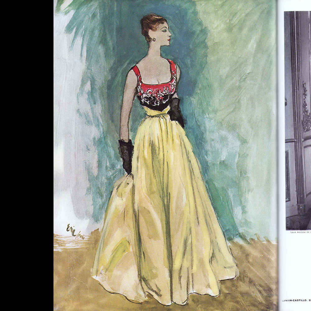 Vogue France (octobre 1951), couverture de Cecil Beaton