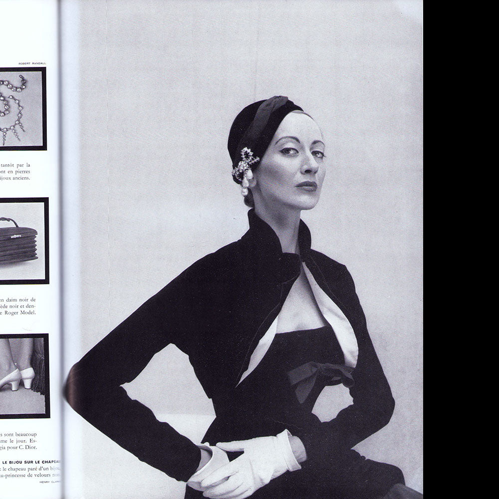 Vogue France (octobre 1951), couverture de Cecil Beaton