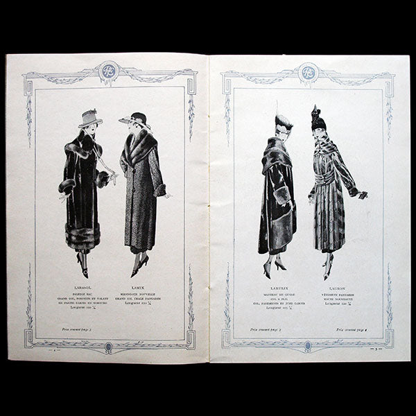 Revillon Frères, catalogue pour l'hiver 1918-1919