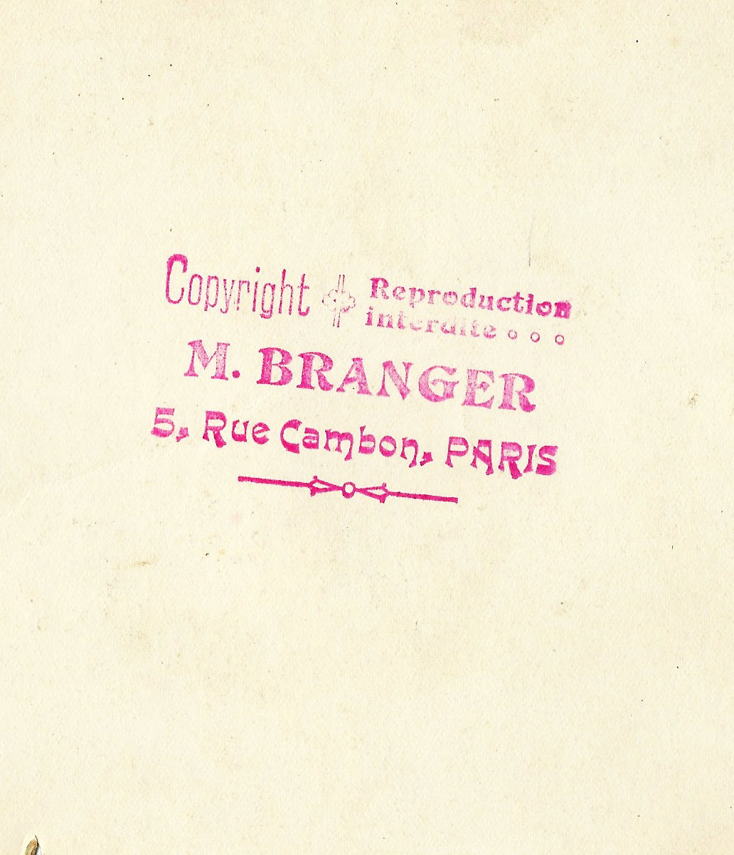 Elégante à Auteuil, la Mode aux courses, photographie de M. Branger (circa 1910)