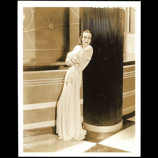 Joan Crawford, robe d'Adrian pour Letty Lynton (1932)