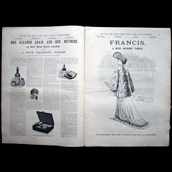 The New York Herald Fashion Supplement, April 26th, 1903