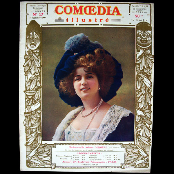 Comoedia illustré, réunion des 135 numéros du 15 décembre 1908 au 5 août 1914