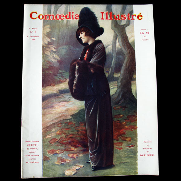 Comoedia illustré, réunion des 135 numéros du 15 décembre 1908 au 5 août 1914