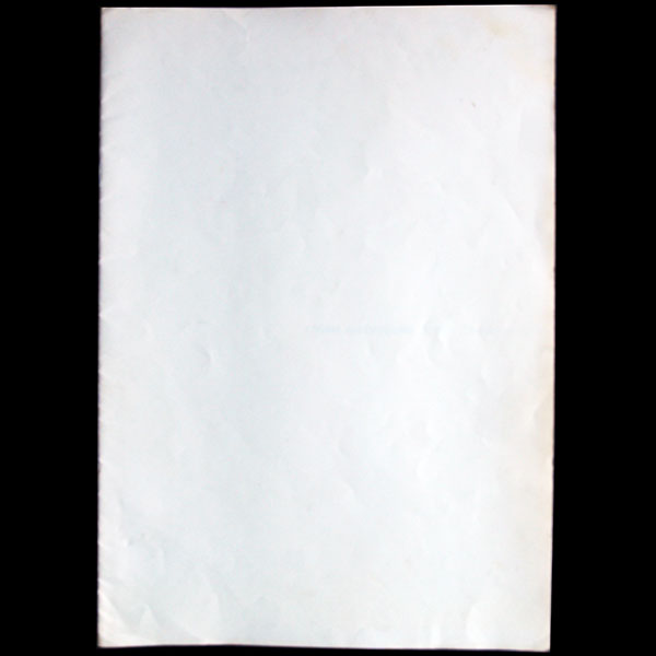 Comme des Garçons, n°82, le 5 novembre 1983, photographies de Peter Lindbergh