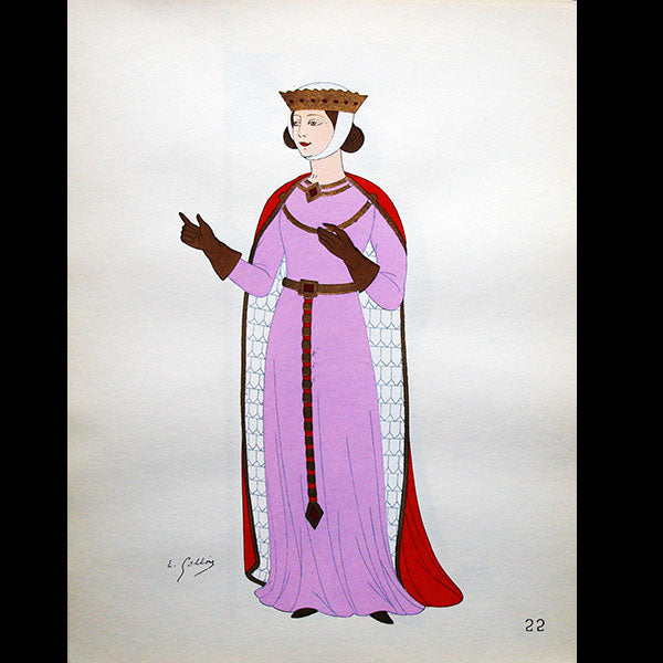 Le Costume en France des Mérovingiens à François 1er, par Emile Gallois (circa 1950)