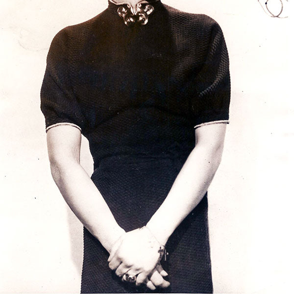 Cecil Beaton - Portrait de Wallis Simpson, future duchesse de Windsor photographie d'époque (1936)