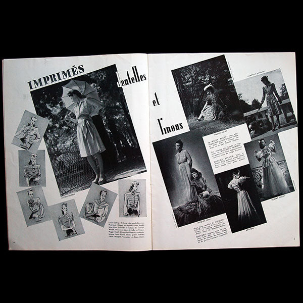 L'Officiel de la mode et de la couture de Paris (juin 1942), couverture de Léon Benigni