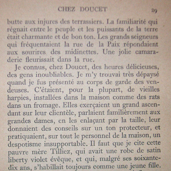 Poiret - En habillant l'époque, mémoires de Paul Poiret, avec envoi (1930)