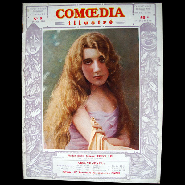 Comoedia illustré, réunion des 135 numéros du 15 décembre 1908 au 5 août 1914