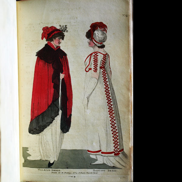 The Fashions of London and Paris - Réunion de 489 planches (1798-1809)