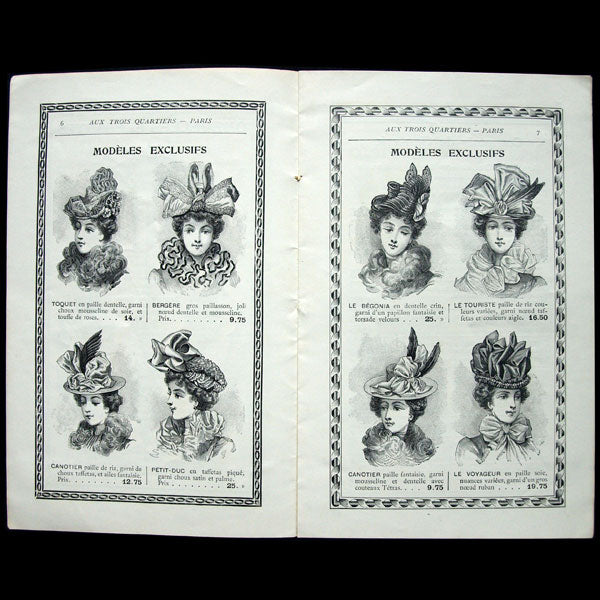 Aux Trois quartiers : Modes - Ombrelles - Gants