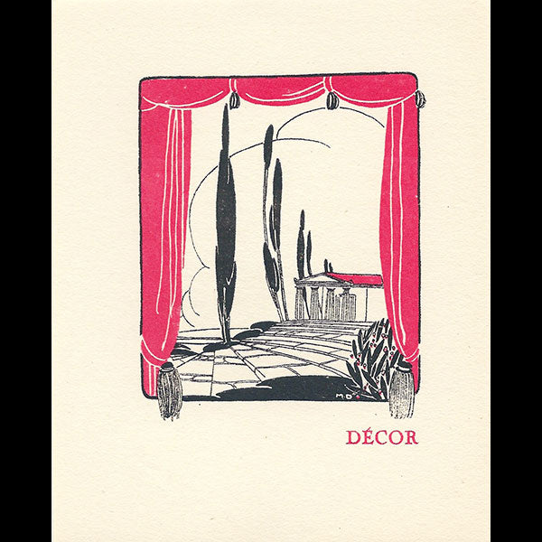 Feuillets d'Art - maquette miniature de présentation de la revue (1919)