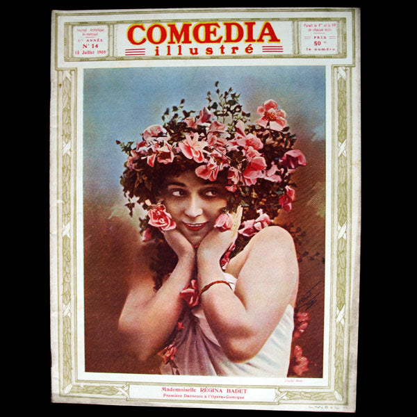 Comoedia illustré, réunion des 135 numéros du 15 décembre 1908 au 5 août 1914