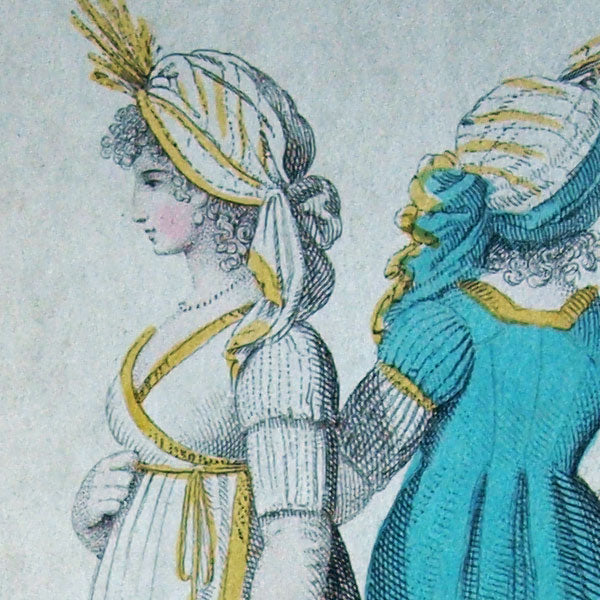 The Fashions of London and Paris - Réunion de 489 planches (1798-1809)