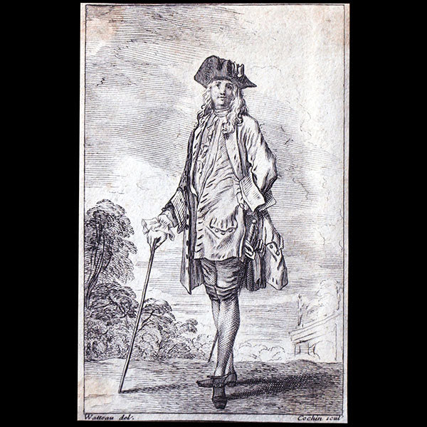 Figures Françoises et Comiques, Nouvellement Inventées par M. Watteau, peintre du Roy (circa 1720)