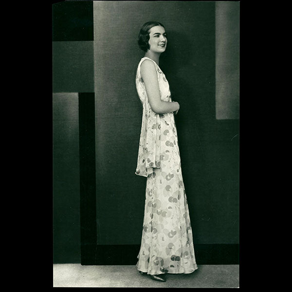 Bernard et Cie - Robe du soir Lac de Côme (1931)