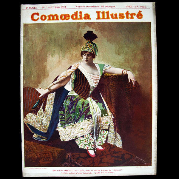 Comoedia illustré, réunion des 135 numéros du 15 décembre 1908 au 5 août 1914